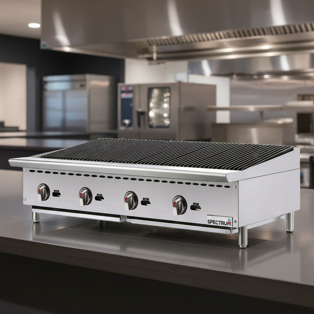 48" Commercial Natural Gas Charbroil Grill