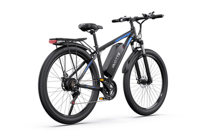 Electric Mountain Bike 750W Motor, 29-Inch Wheels, 48V Battery, Front Suspension