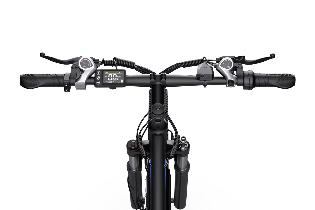 Electric Mountain Bike 750W Motor, 29-Inch Wheels, 48V Battery, Front Suspension