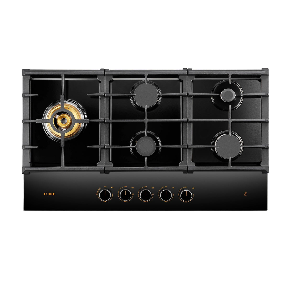 FOTILE GLG36501 36-Inch 5-Burner Tri-Ring Gas Cooktop