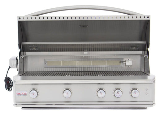 Blaze Professional LUX 44-Inch 4-Burner Built-In Gas Grill with Rotisserie