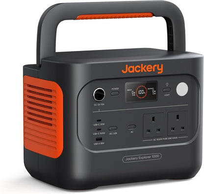 1070Wh Portable Power Station 1500W LiFePO4 Battery with Fast Charging & App Control