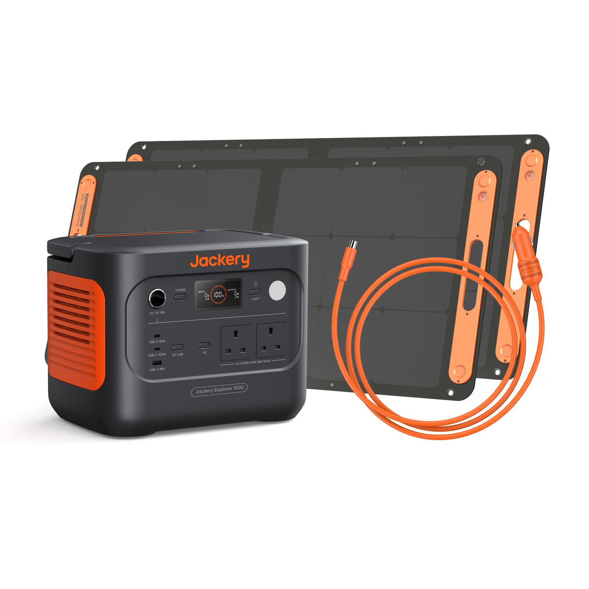 1070Wh Portable Power Station 1500W LiFePO4 Battery with Fast Charging & App Control