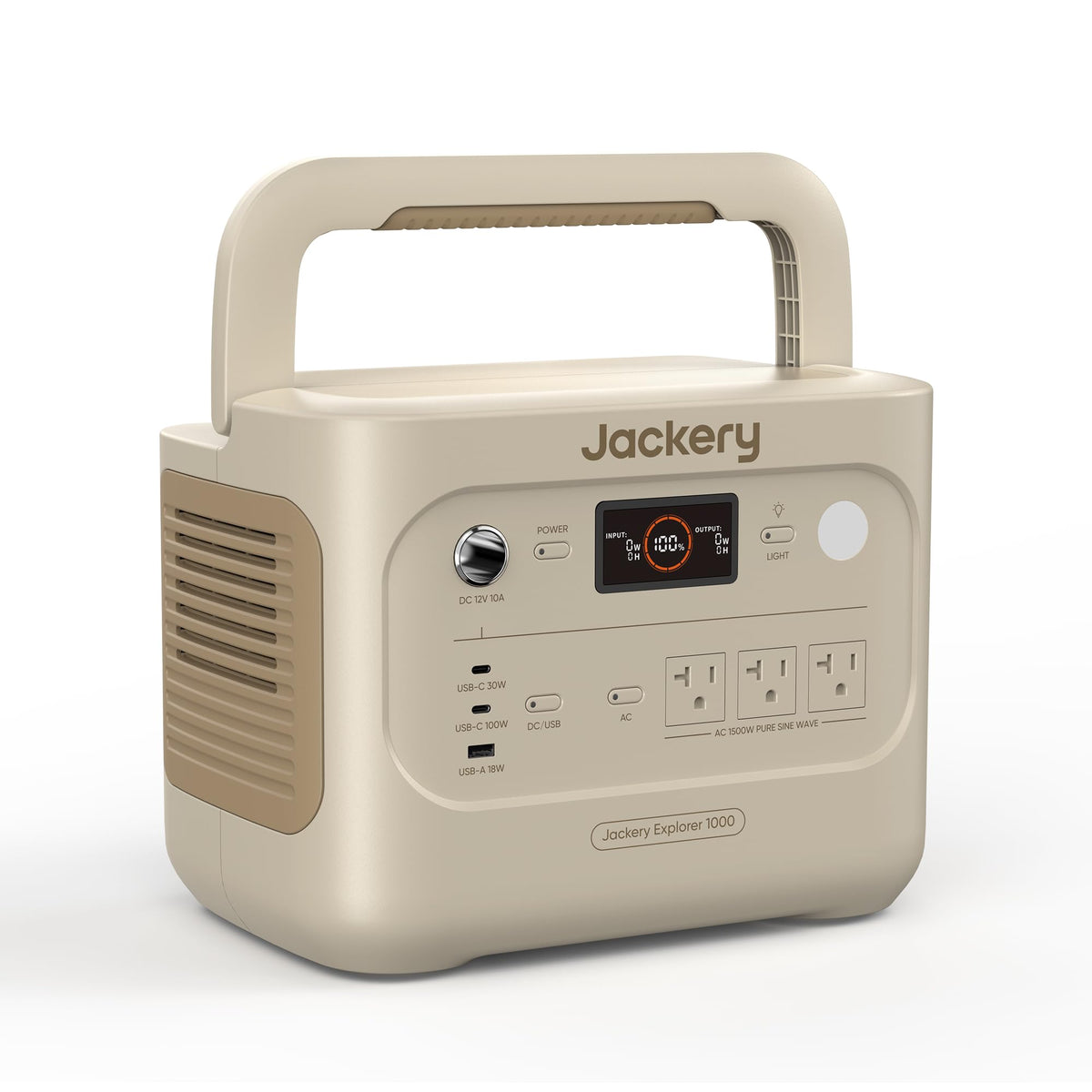 1000W Portable Power Station 1070Wh LiFePO4 Battery Backup