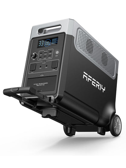 2048Wh Portable Power Station 2400W LiFePO4 Battery Solar Generator with UPS