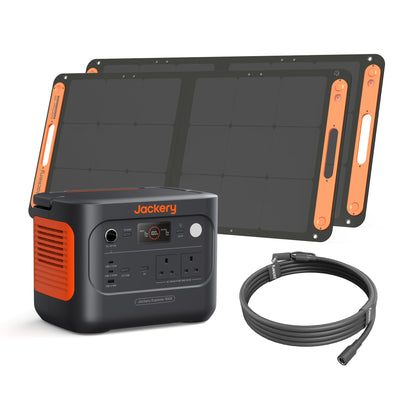 1070Wh Portable Power Station 1500W LiFePO4 Battery with Fast Charging & App Control