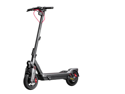 Electric Scooter with Road-Legal Certification, 80km Eco Mode Range, Dual Hydraulic Suspension, 130kg Load Capacity