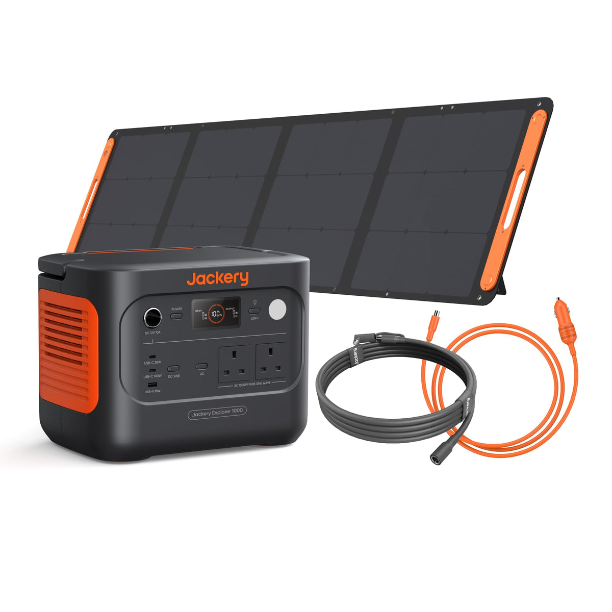 1070Wh Portable Power Station 1500W LiFePO4 Battery with Fast Charging & App Control