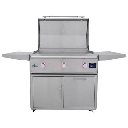 Blaze LTE PRO 40-Inch Freestanding Gas Griddle with Cart