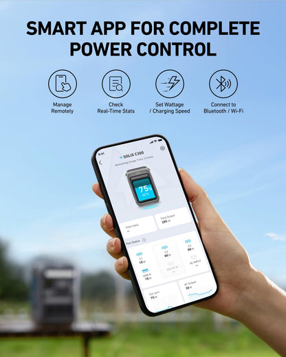 300W Portable Power Station 288Wh LiFePO4 Battery Backup