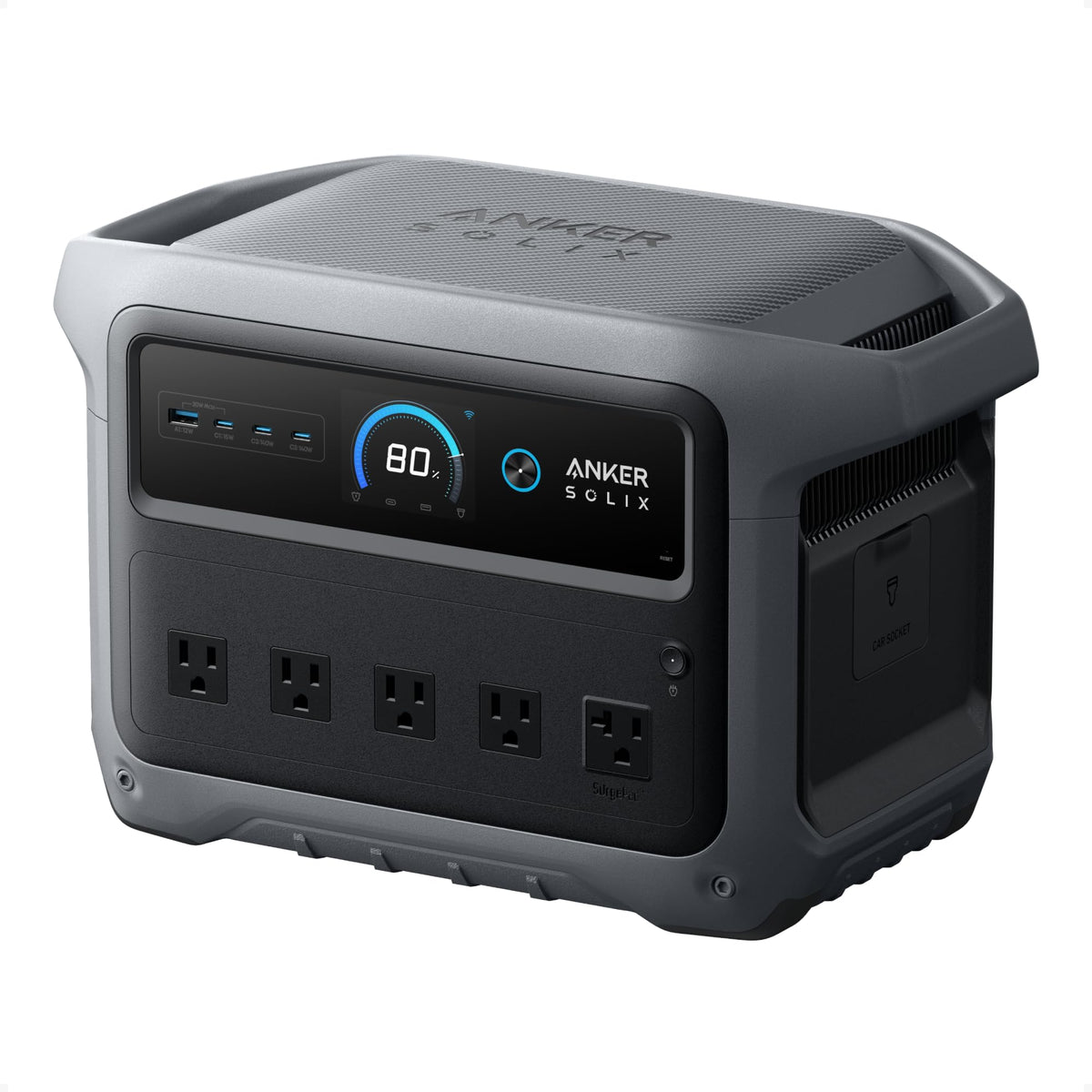 2000W Portable Power Station 1024Wh LiFePO4 Battery Backup