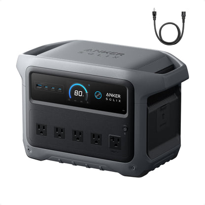 Anker SOLIX C1000 Gen 2 with AC charging cable, 2000W 1024Wh Power Station