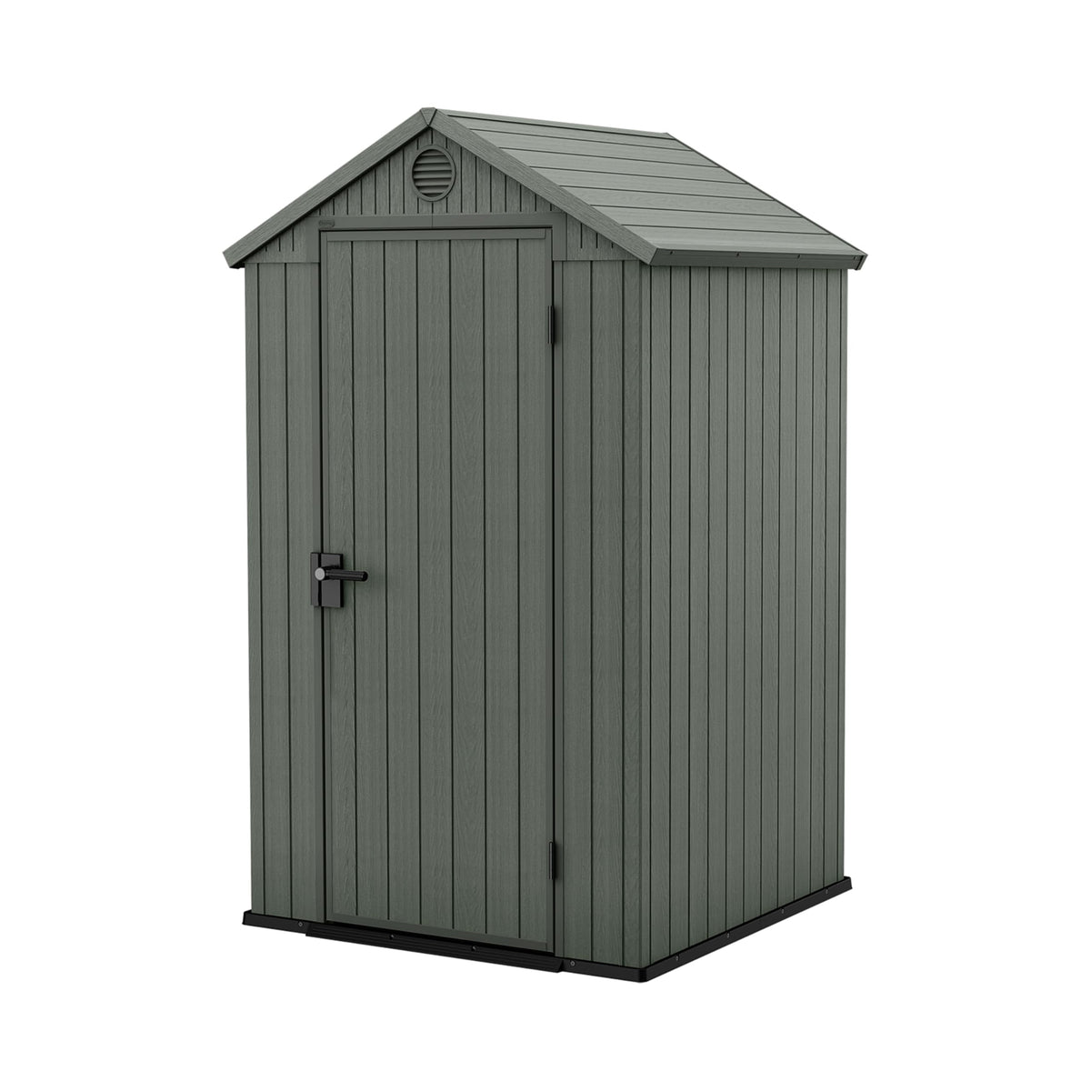 Large Outdoor Garden Storage Shed Weather Resistant Resin Double Door