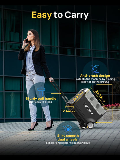 3840Wh Portable Power Station 3600W LiFePO4 Solar Generator