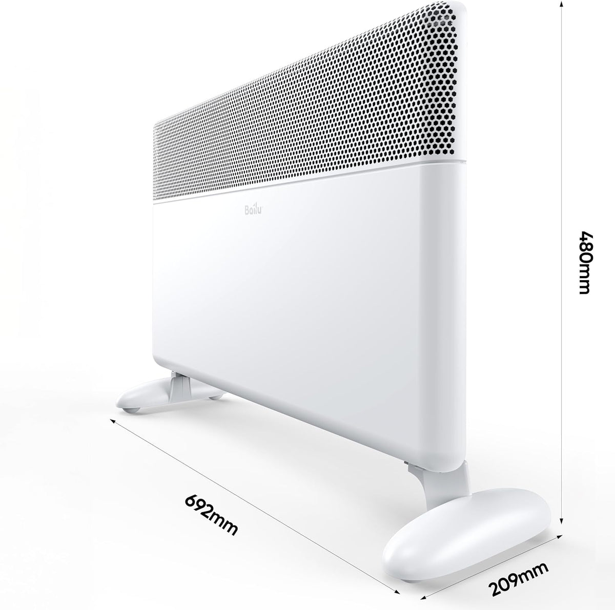 Ballu 2000W Smart WiFi Electric Panel Heater Wall Mounted & Freestanding