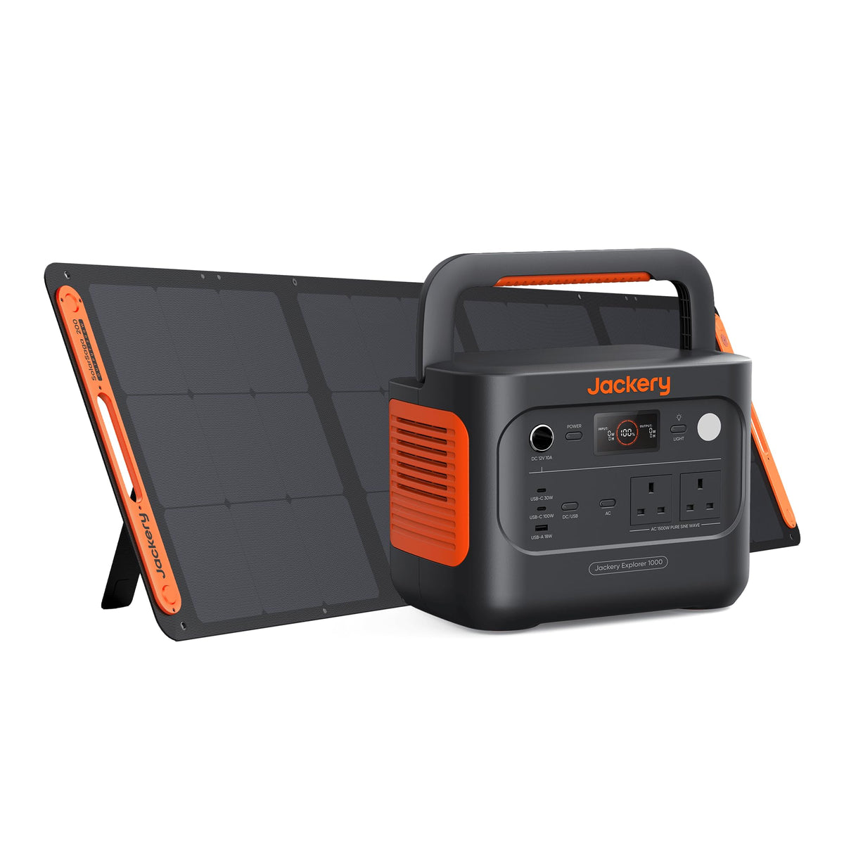1070Wh Portable Power Station 1500W LiFePO4 Battery with Fast Charging & App Control