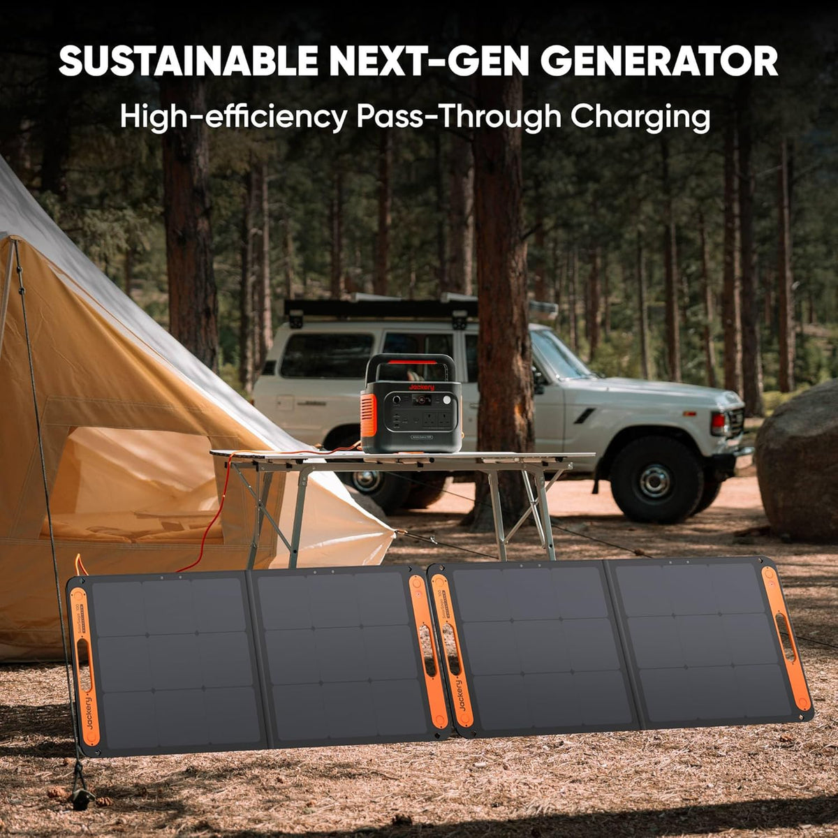 1070Wh Portable Power Station 1500W LiFePO4 Battery with Fast Charging & App Control