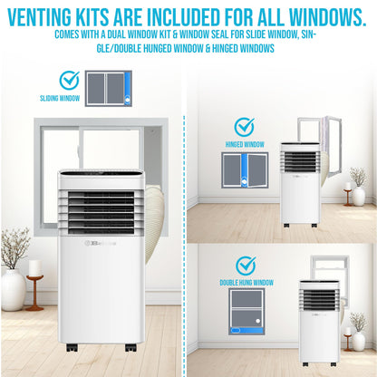 Belaco 9000 BTU Air Conditioning Unit 4in1 Cooling Portable Air Conditioner