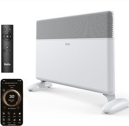 Ballu 2000W Smart WiFi Electric Panel Heater Wall Mounted & Freestanding