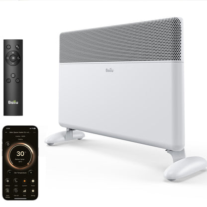 Ballu 2000W Smart WiFi Electric Panel Heater Wall Mounted & Freestanding
