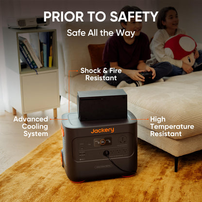 2000W Portable Power Station 2042Wh LiFePO4 Battery Backup