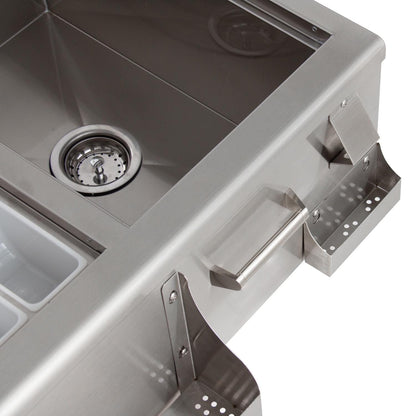 Blaze 30-Inch Outdoor Beverage Center with Sink & Ice Bin