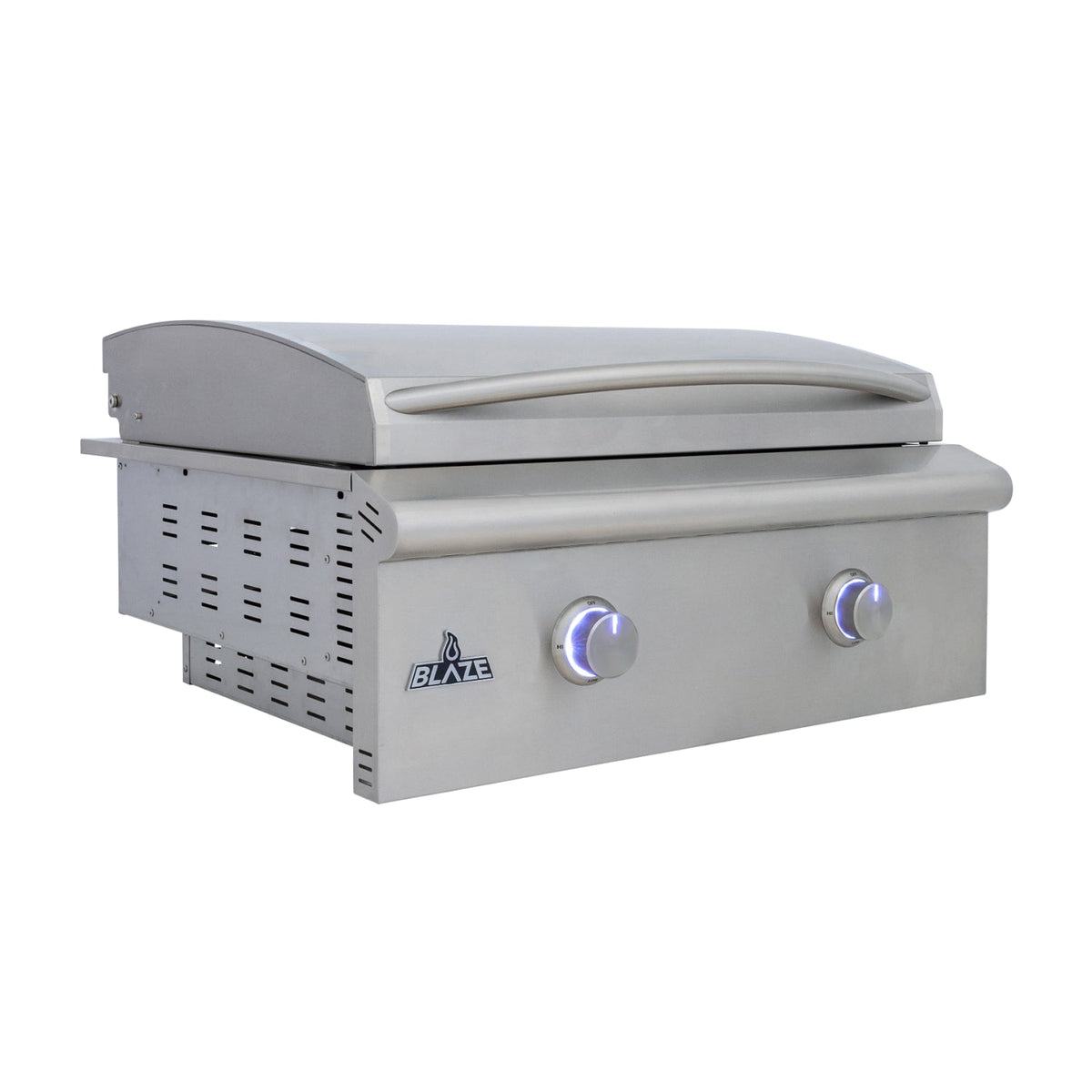 Blaze LTE+ 30-Inch Built-In Gas Griddle with Lift-Assist Hood