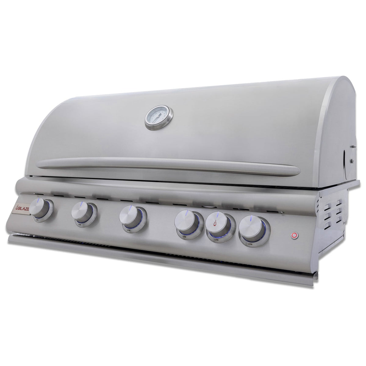 Blaze LTE+ 40-Inch 5-Burner Built-In Gas Grill w/ Lift-Assist Hood & Rear Infrared Burner