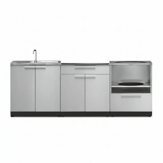 Classic Series 3PC Modular Outdoor Kitchen · 304 Stainless Steel · SS Door
