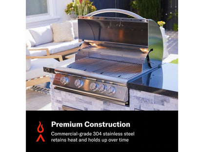 Blaze LTE+ 32-Inch Built-In Gas Grill with Rear Infrared Burner