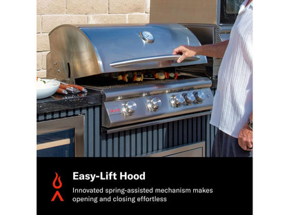 Blaze LTE+ 32-Inch Built-In Gas Grill with Rear Infrared Burner
