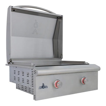 Blaze LTE+ 30-Inch Built-In Gas Griddle with Lift-Assist Hood