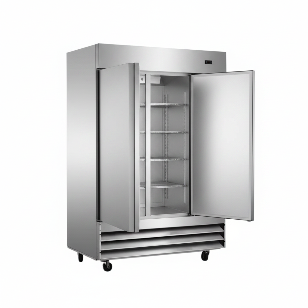48 Cu. Ft. Commercial Refrigerator in Stainless Steel