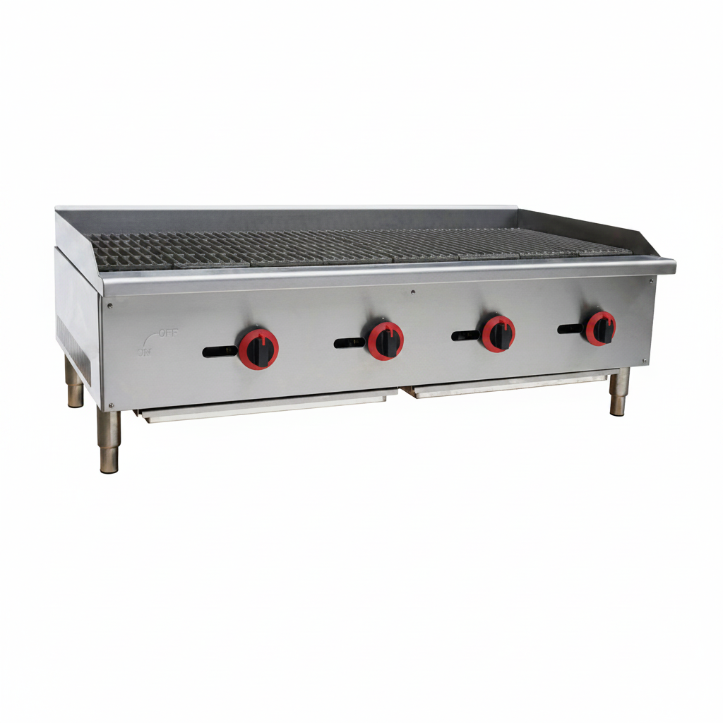 Heavy Duty Commercial Stainless Steel 48" Gas Charbroiler