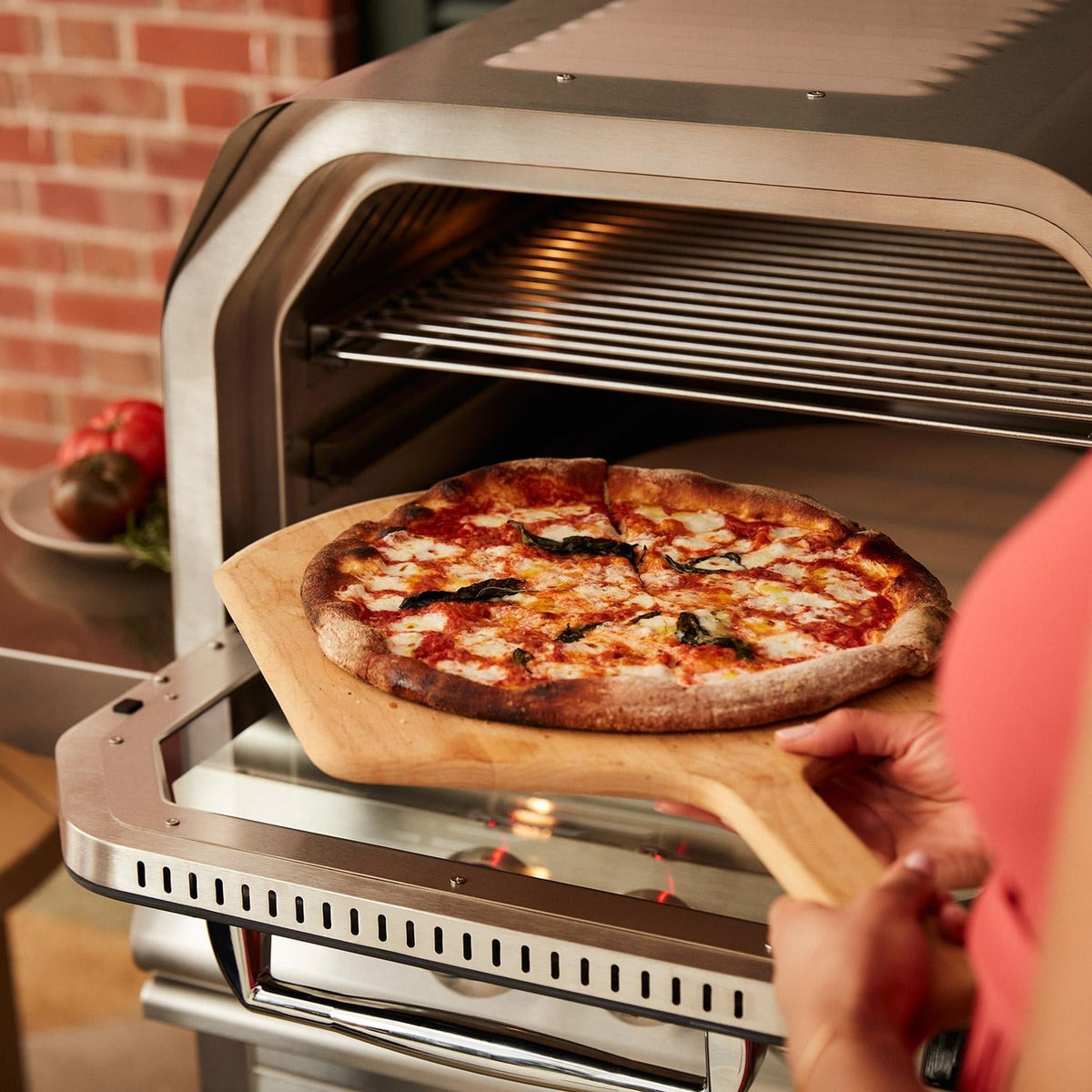 Blaze 26-Inch Built-In Outdoor Oven with Bluetooth Probes & Rotisserie