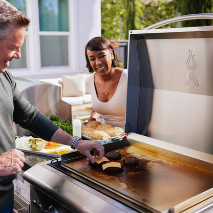 Blaze LTE+ 30-Inch Built-In Gas Griddle with Lift-Assist Hood