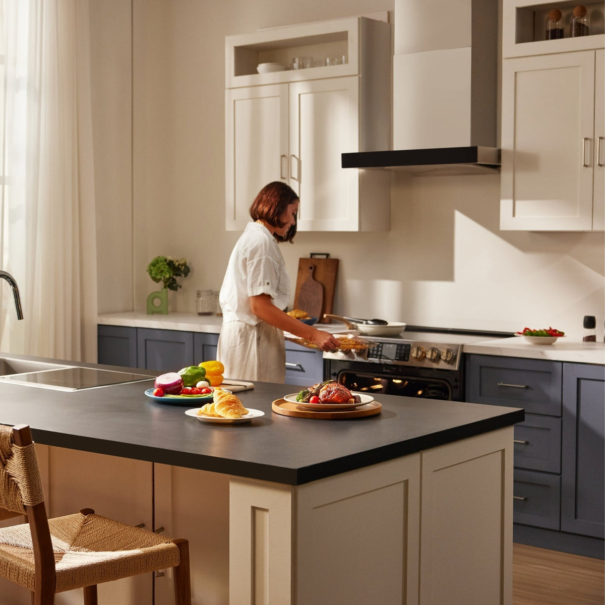 FOTILE FreshBake™ 30" Slide-In Electric Range | RES30552