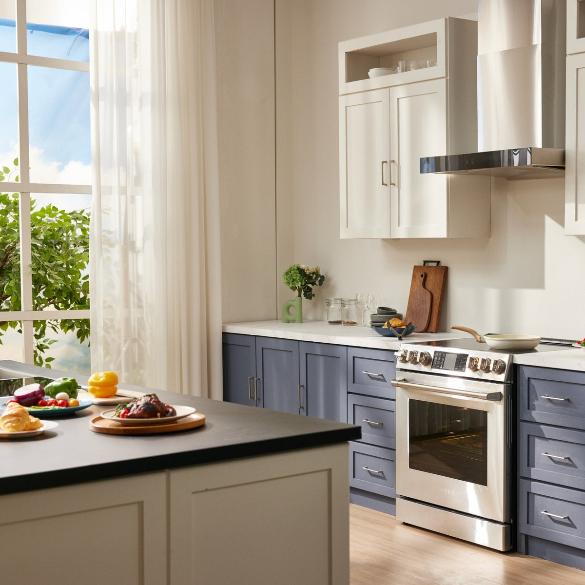 FOTILE FreshBake™ 30" Slide-In Electric Range | RES30552
