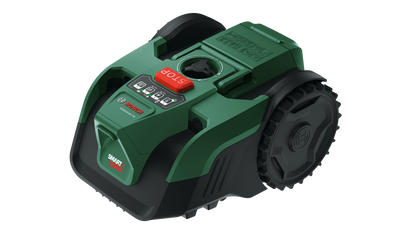 Wire-Free Robotic Lawn Mower for Gardens Up to 100m² with AI Vision Navigation & Portable Battery System