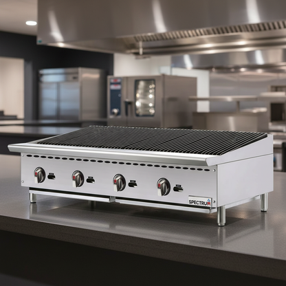 48" Commercial Natural Gas Charbroil Grill