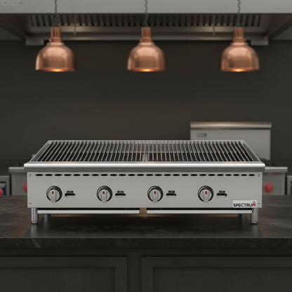 48" Commercial Natural Gas Charbroil Grill